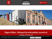Tablet Screenshot of diagramediteur.com